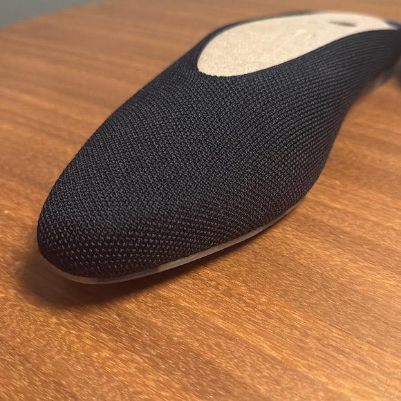 Rothy Almond Demi Mule Black Women's Slip-On Shoes size 9 NWOT - Picture 8 of 9